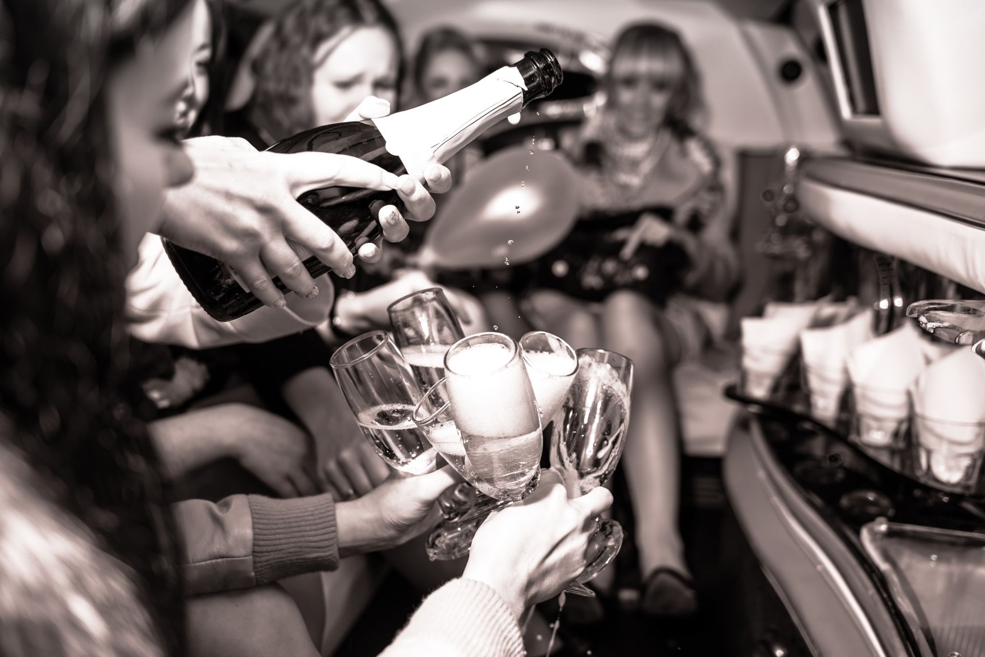 bachelorette party bus rental in Austin, TX