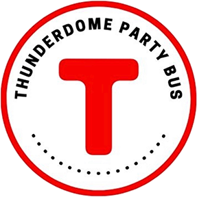 Thunderdome Party Bus Logo